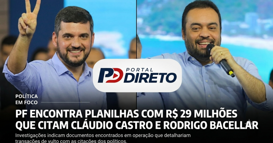 Planilhas apreendidas pela PF apontam suposto esquema de financiamento político ligado ao bicheiro Adilsinho