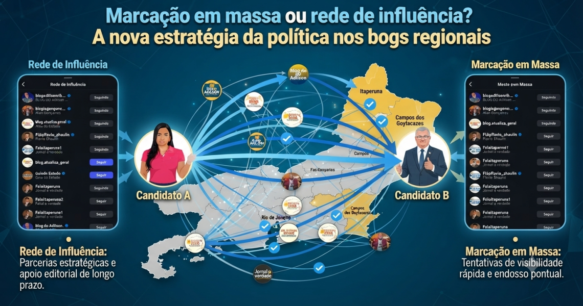 Marcação em massa ou rede de influência? A nova estratégia da política nos blogs regionais